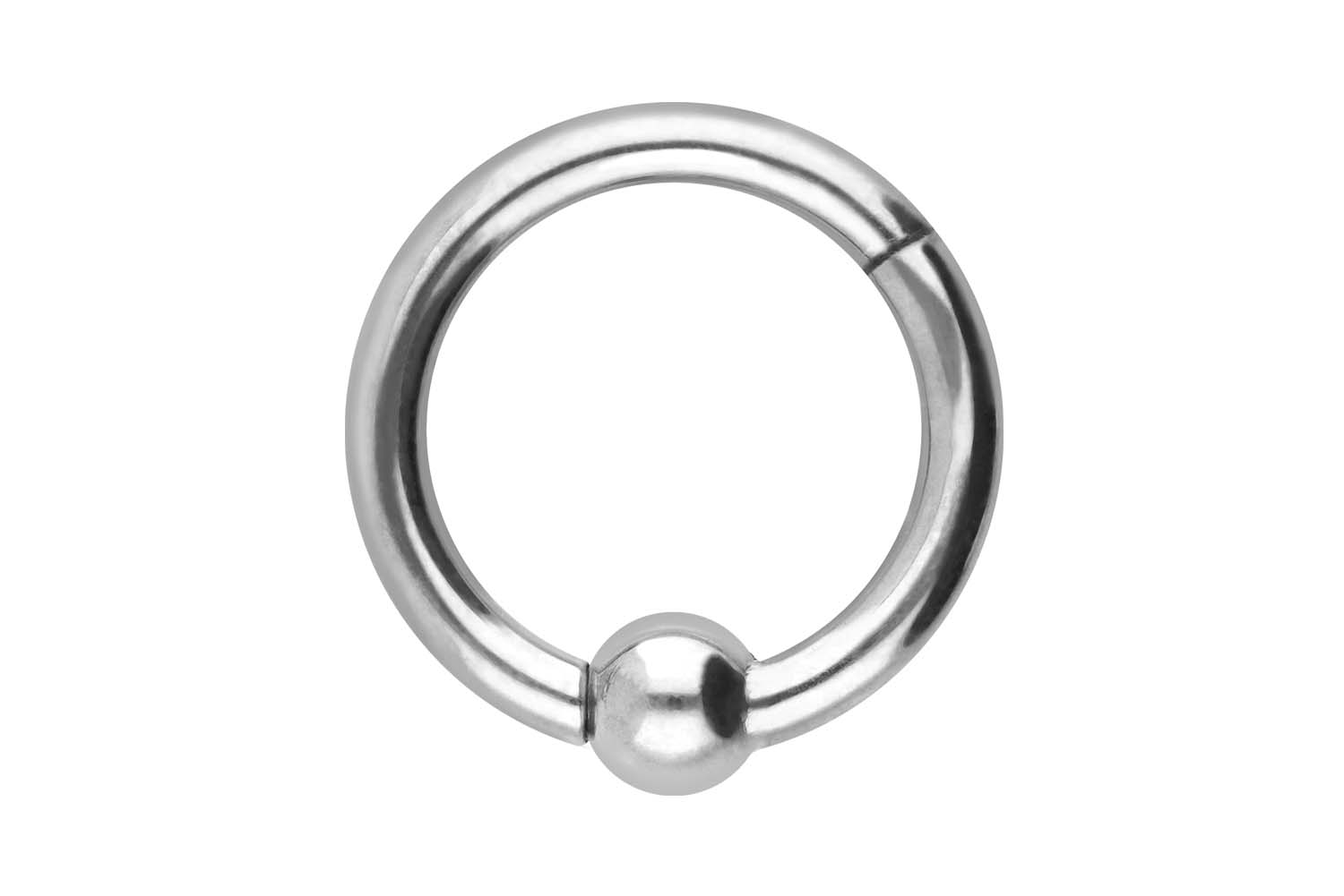 Chirurgenstahl Segmentring Clicker Piercing KUGEL ++SALE++